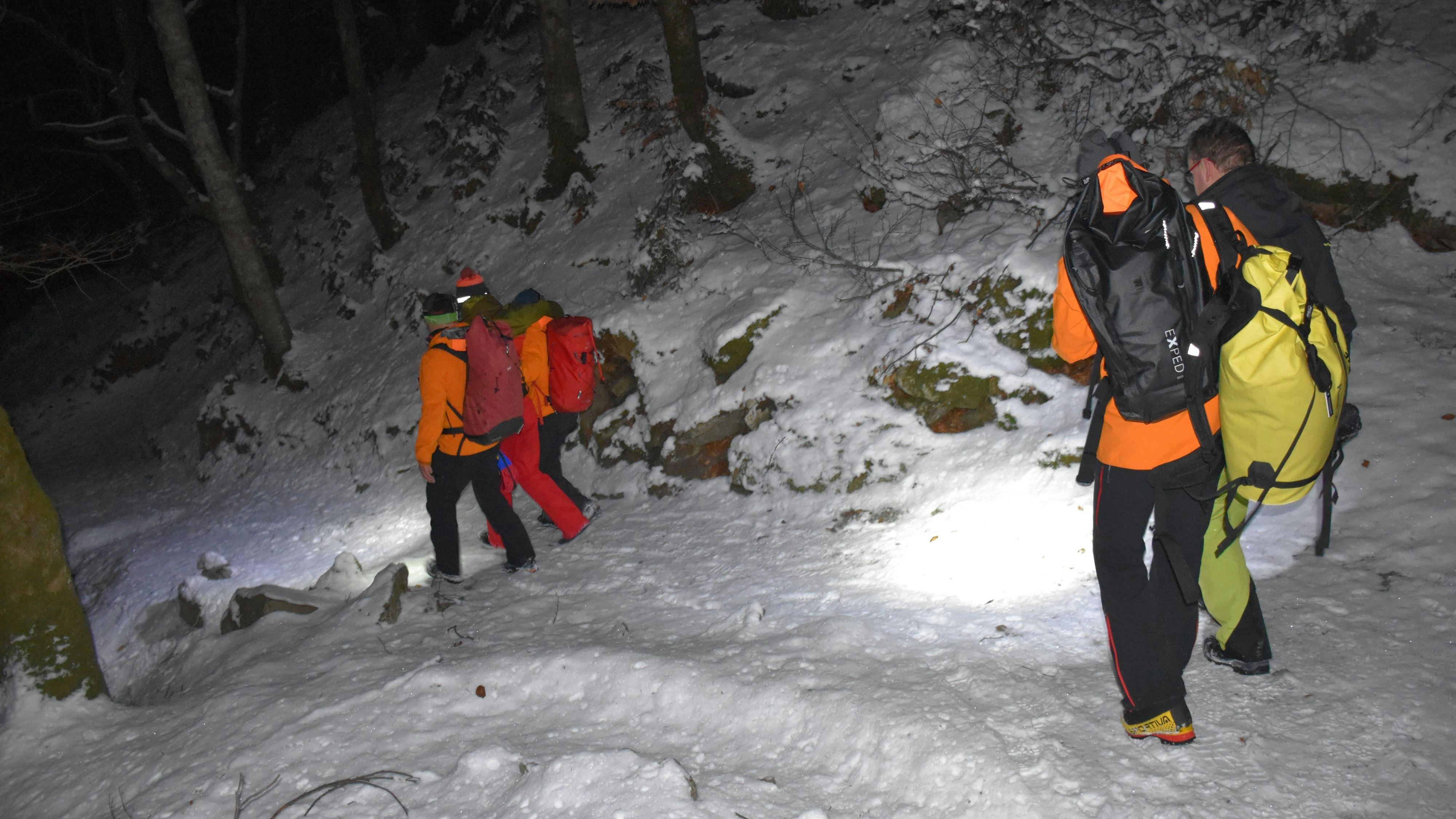 Finkenberg-Bergrettungseinsatz-Bergung von zwei betrunkenen Urlaubern-Fotocredit: ZOOM.TIROL 
