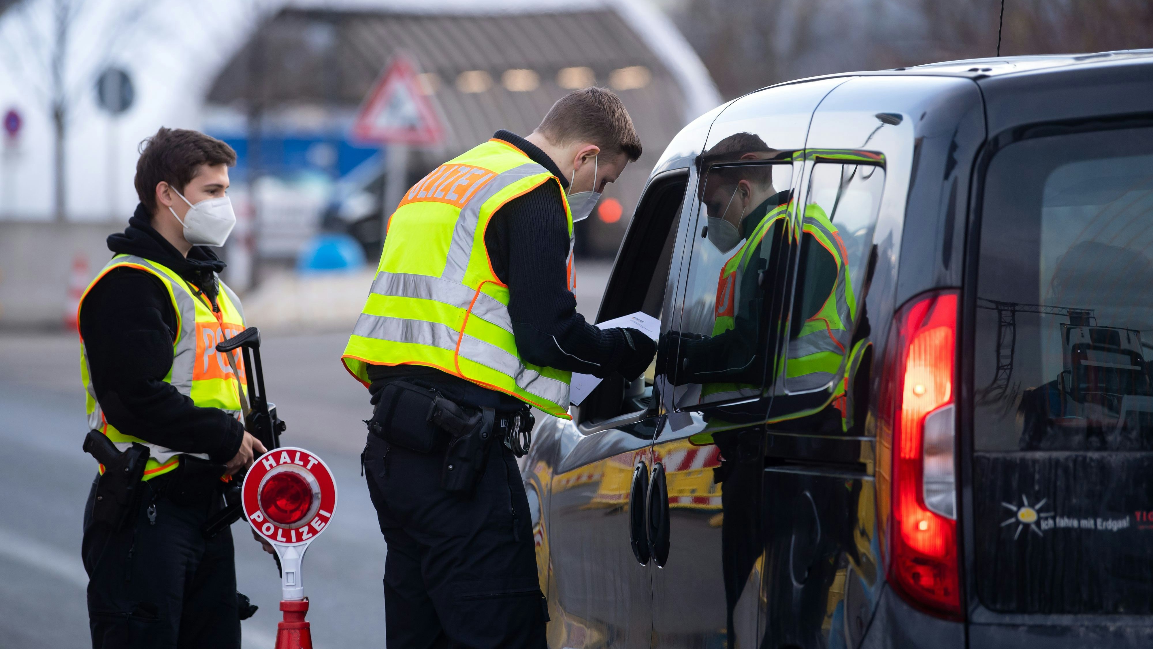 Grenzkontrollen in Bayern (Symbolbild)