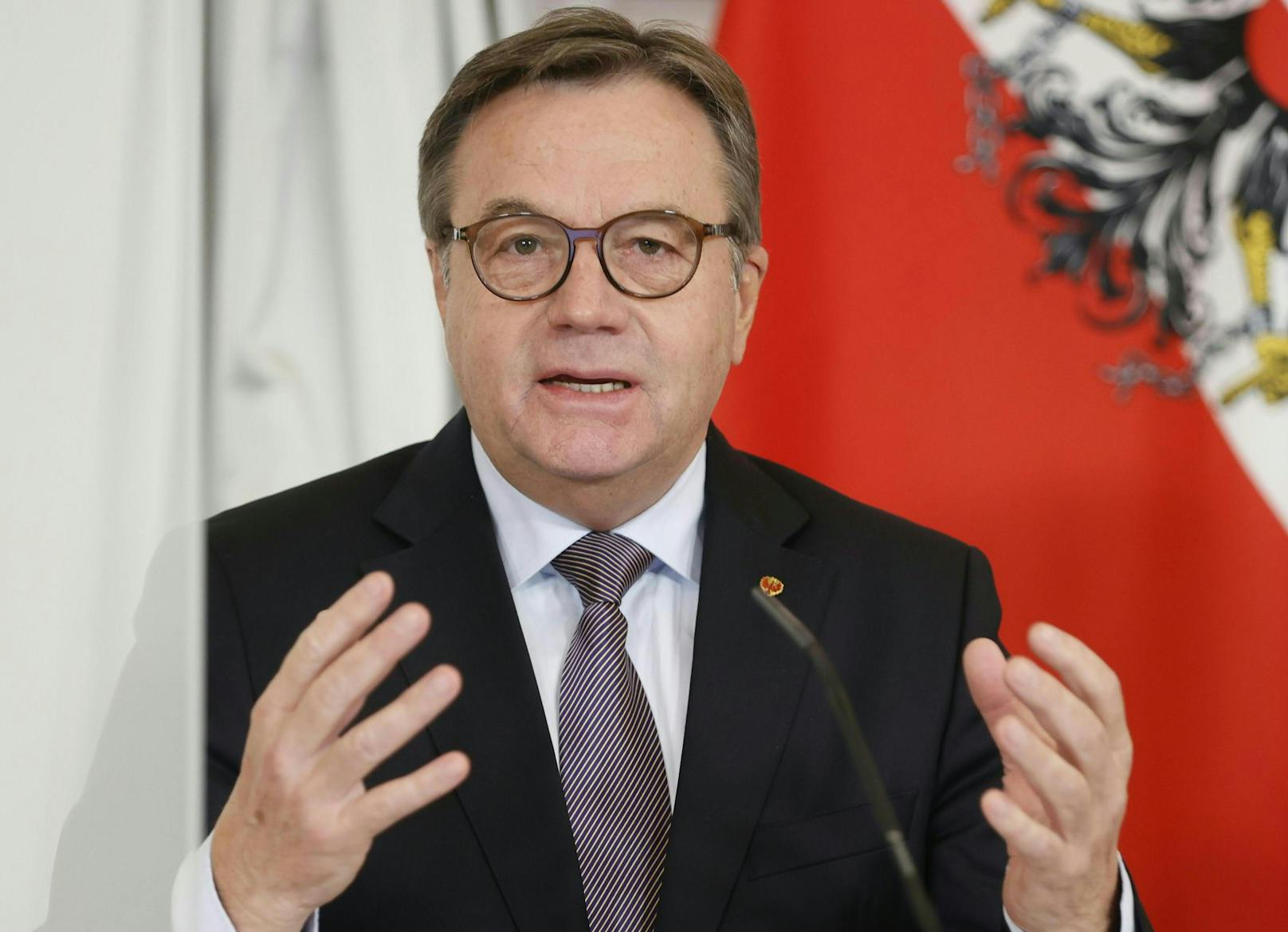 Tirols Landeschef Platter geht auf Konfrontation mit Deutschland. 