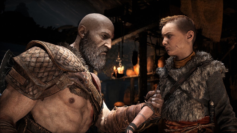 Jeder Muskel und jede Sehne ein Hingucker: God of War ist ein grafisches Meisterwerk am PC.