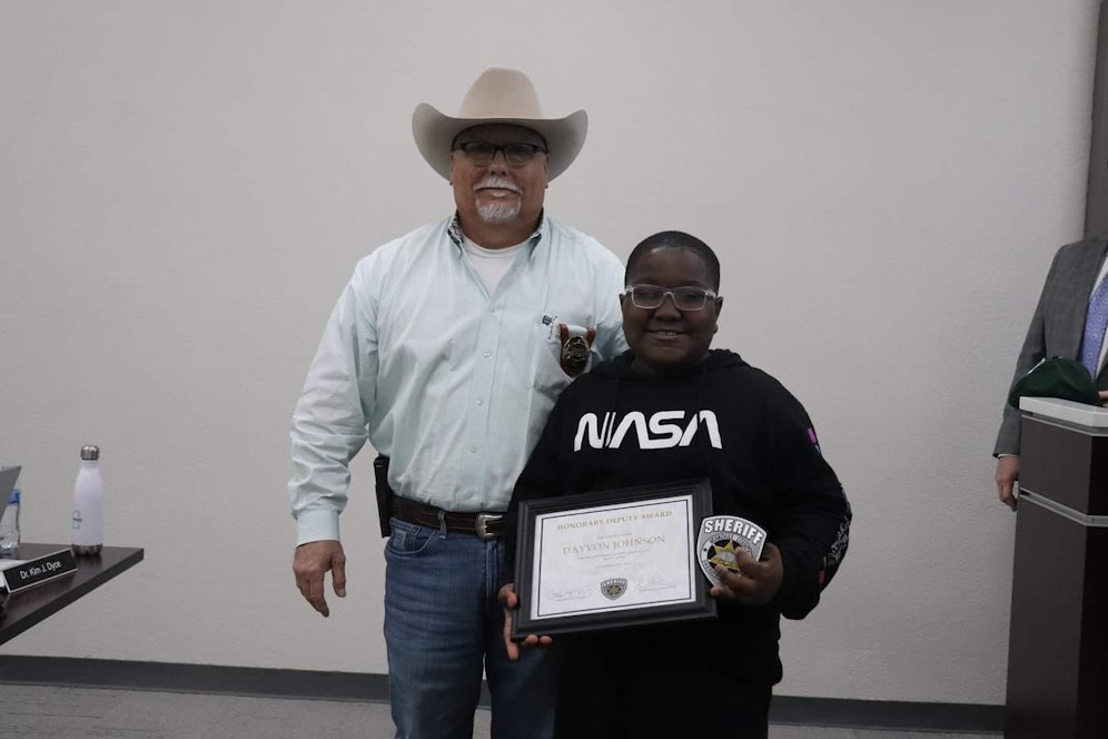 Der elfjährige Davyon Johnson wurde zum doppelten Lebensretter. 