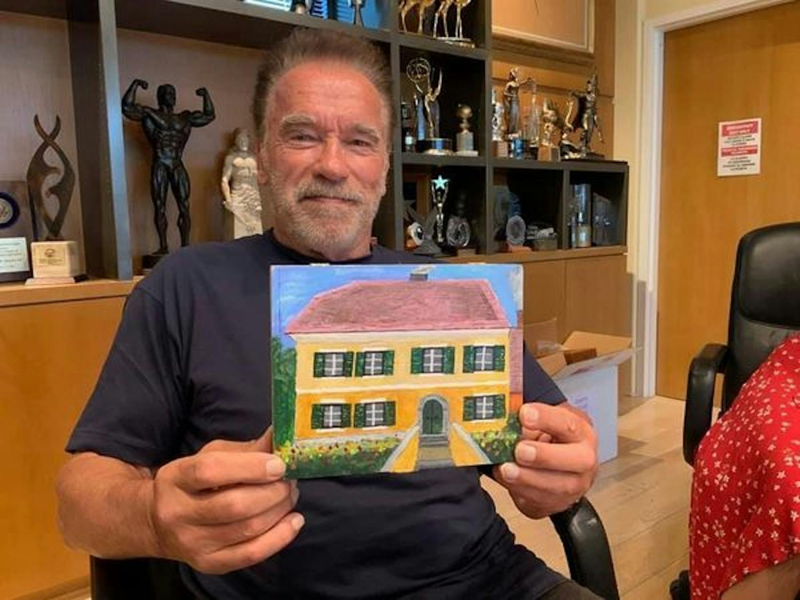 Arnold Schwarzenegger und das Bild seines Geburtshauses