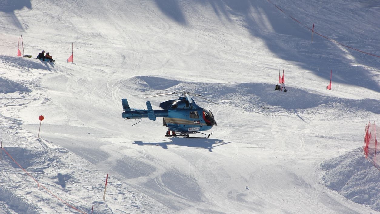 Für den Skifahrer kam jede Hilfe zu spät.