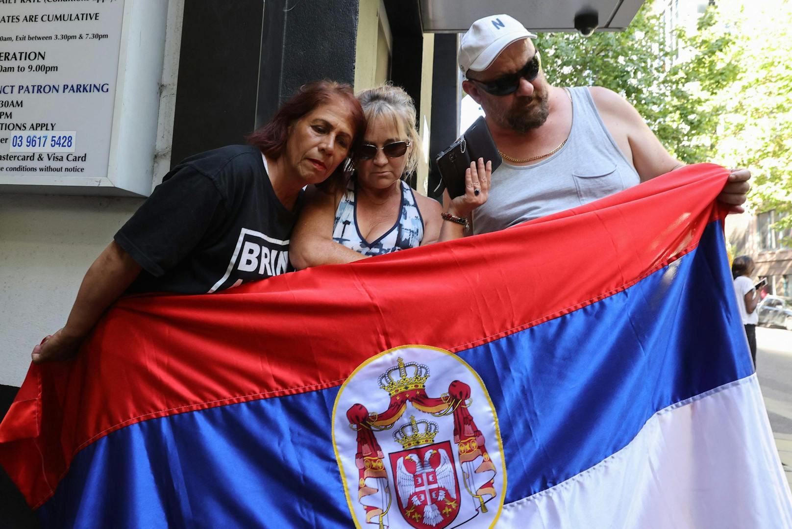 Fans des Serben waren nach dem Urteil schwer enttäuscht.