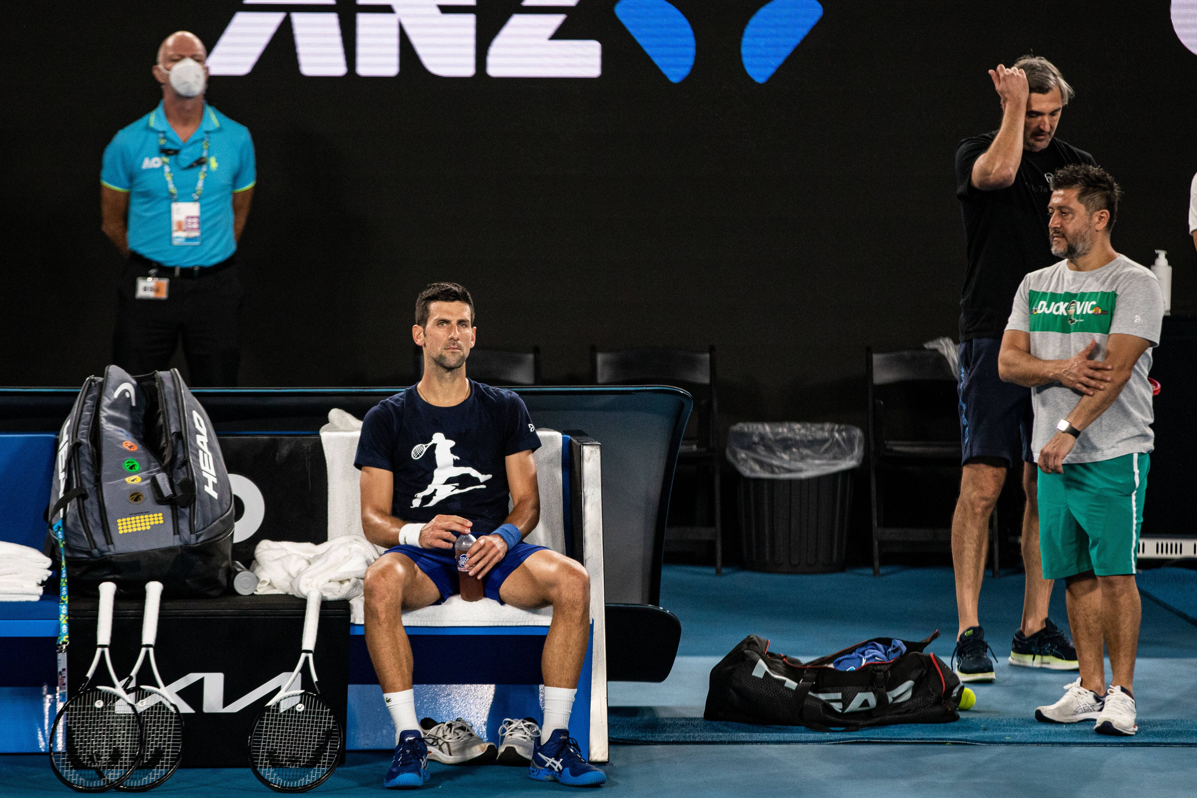 Novak Djokovic darf nicht in Australien bleiben.