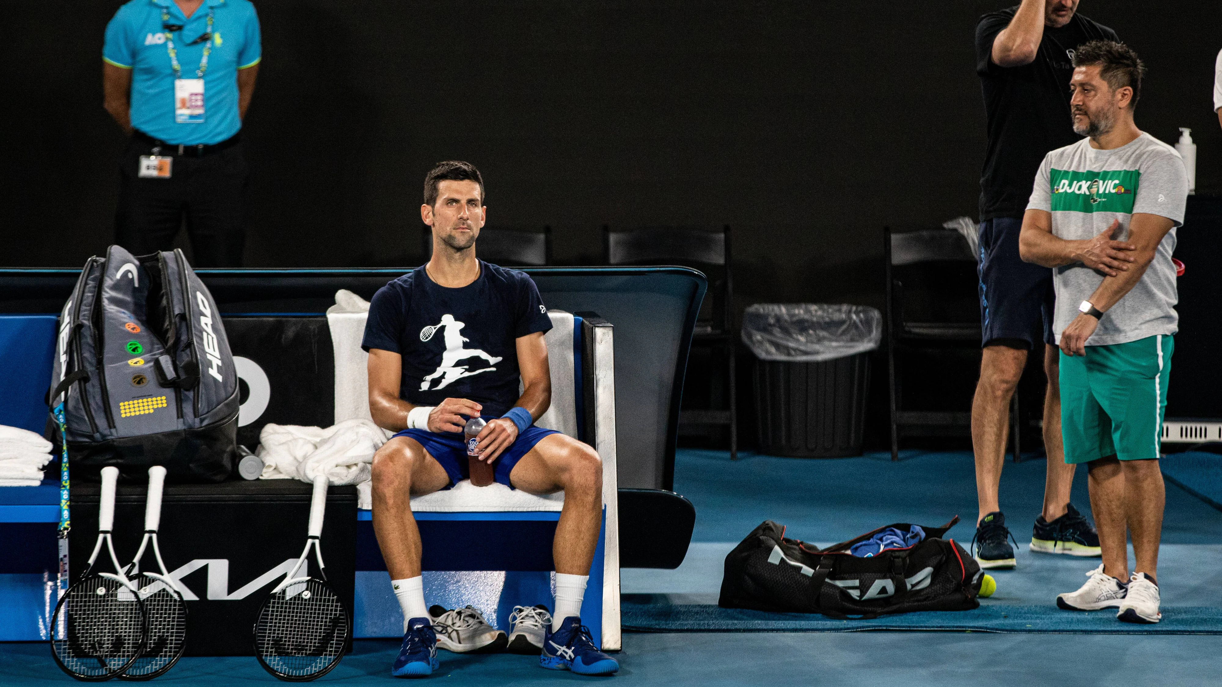 Novak Djokovic darf nicht in Australien bleiben.