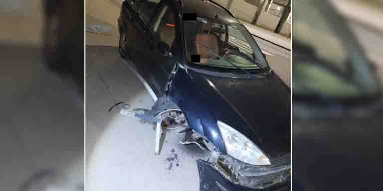 Das Auto wurde von der Polizei sichergestellt.