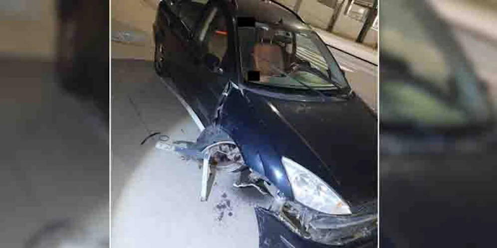 Das Auto wurde von der Polizei sichergestellt.