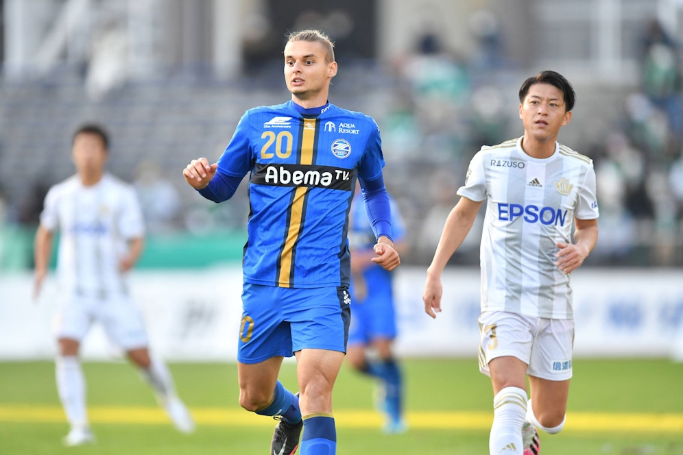 Dorian Babunski bei seinem Japan-Abenteuer