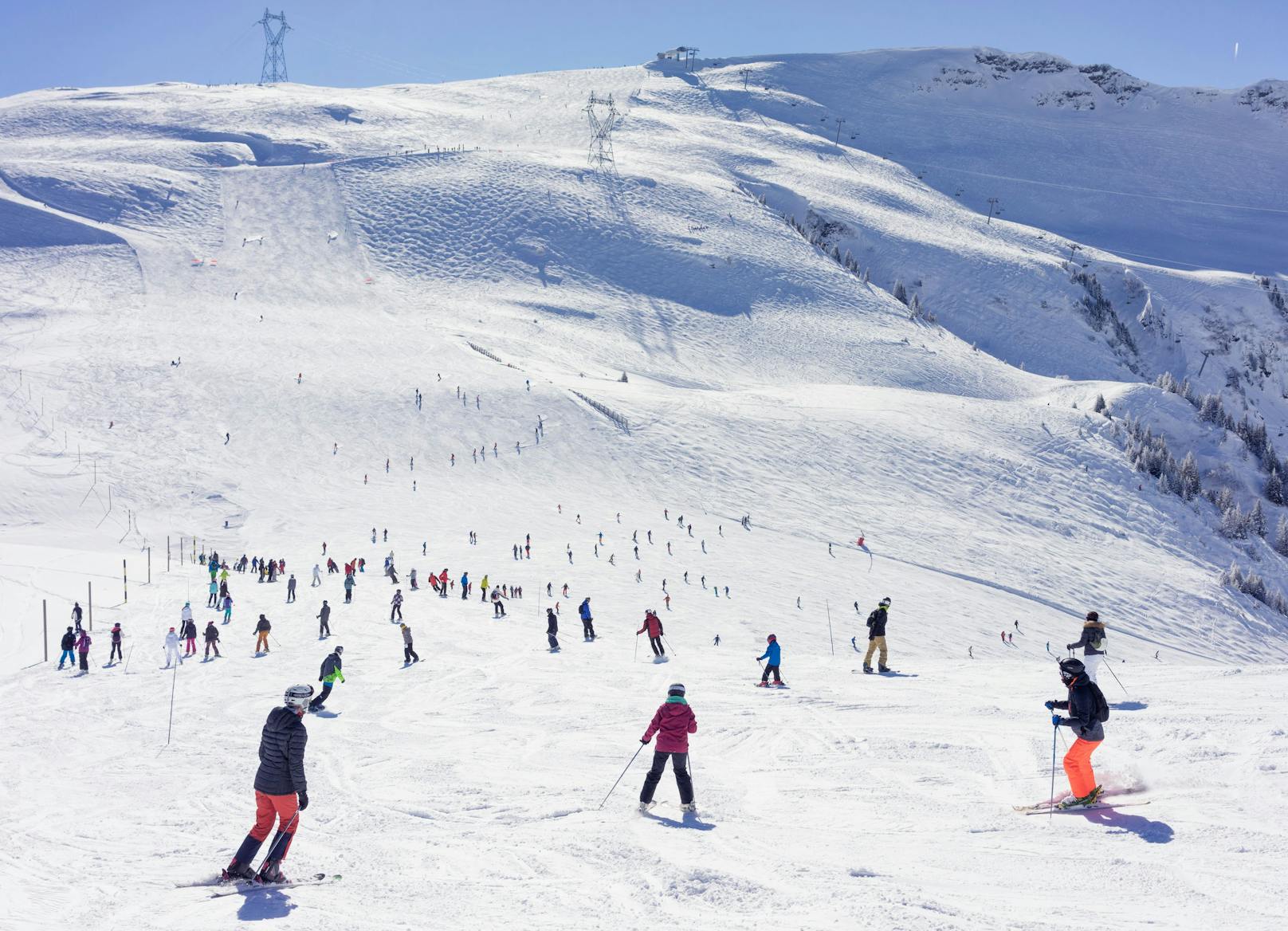 Das tödliche Unglück ereignete sich im Skigebiet von Flaine in den französischen Alpen. 