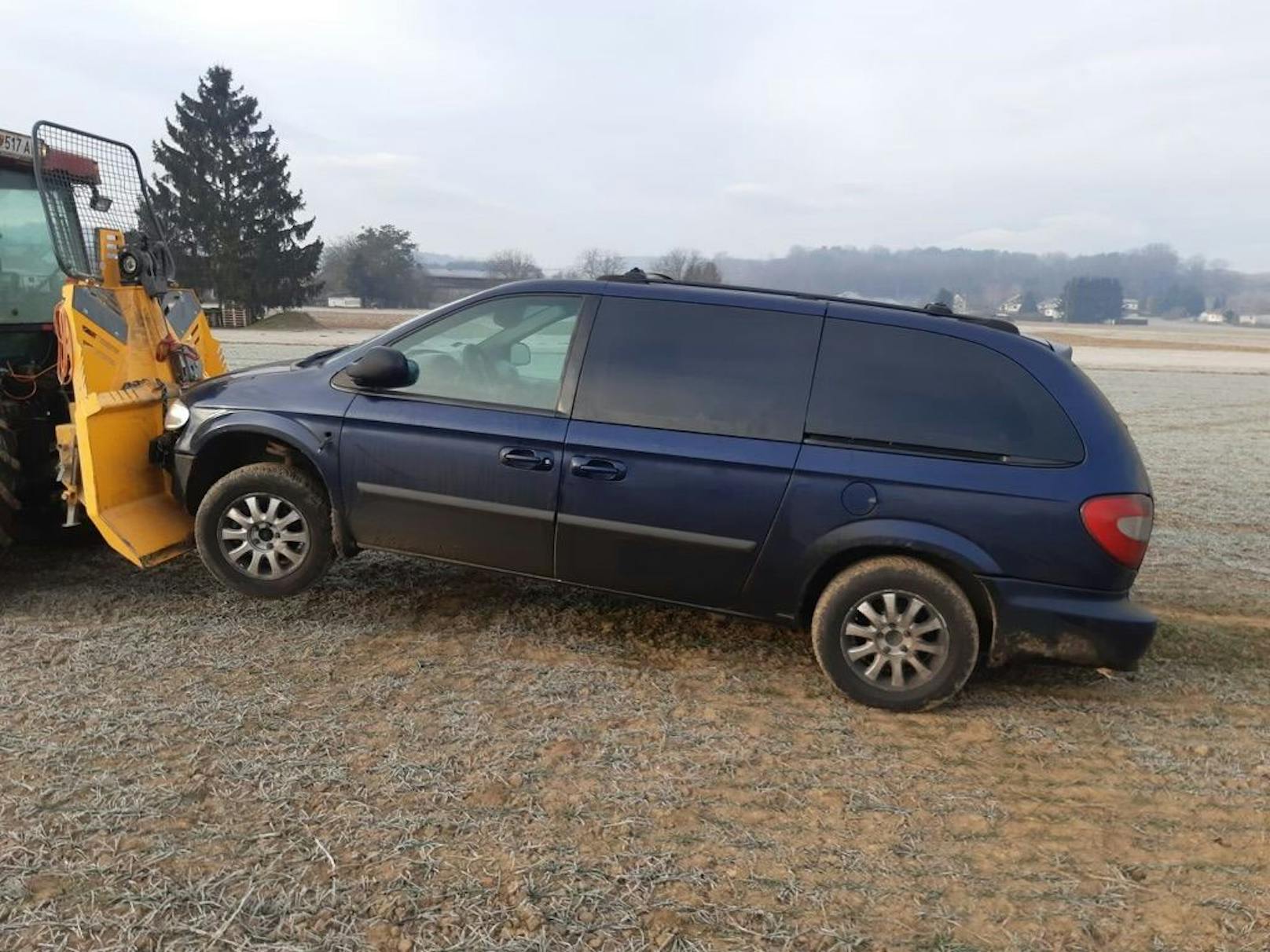 Mit diesem Fahrzeug fand die spektakuläre Flucht statt.