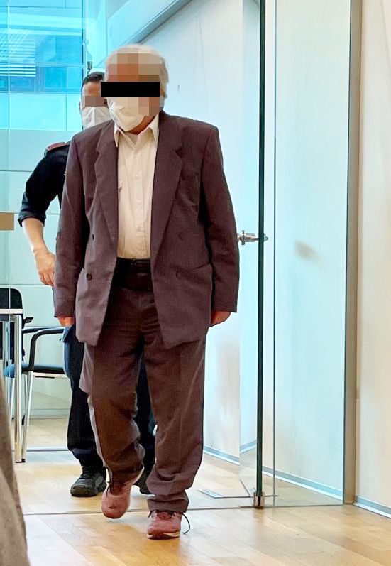 Der 89-jährige Angeklagte