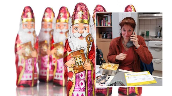 Gabi (51) und ihr gelber Zettel von der Post