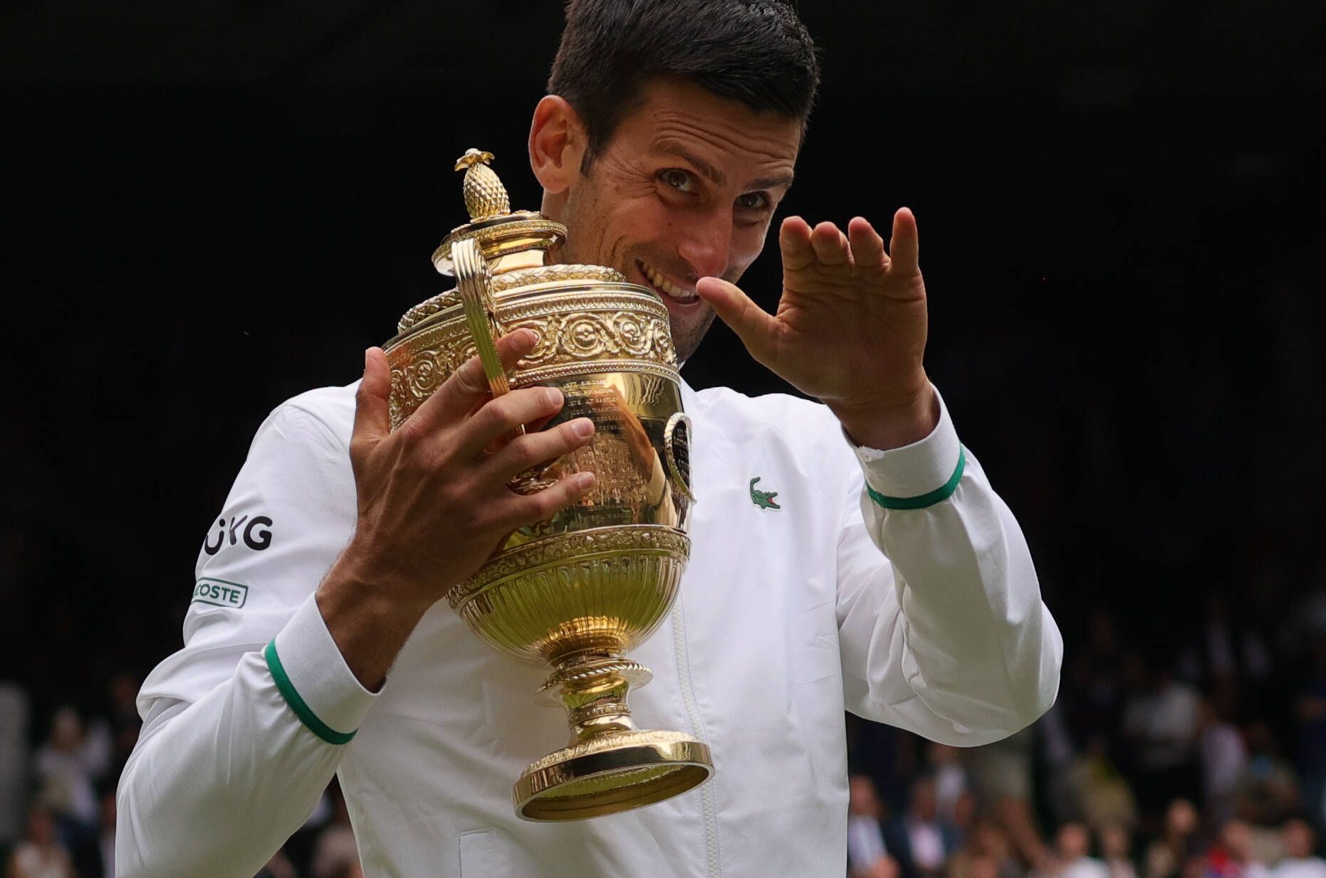 Novak Djokovic in Wimbledon
