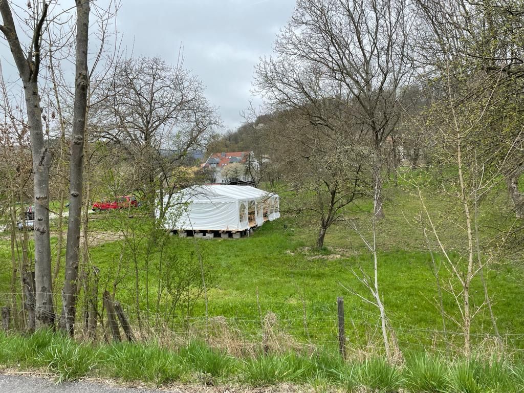 Hier, am Stadtrand von Linz, fand im April 2021 die Party statt.