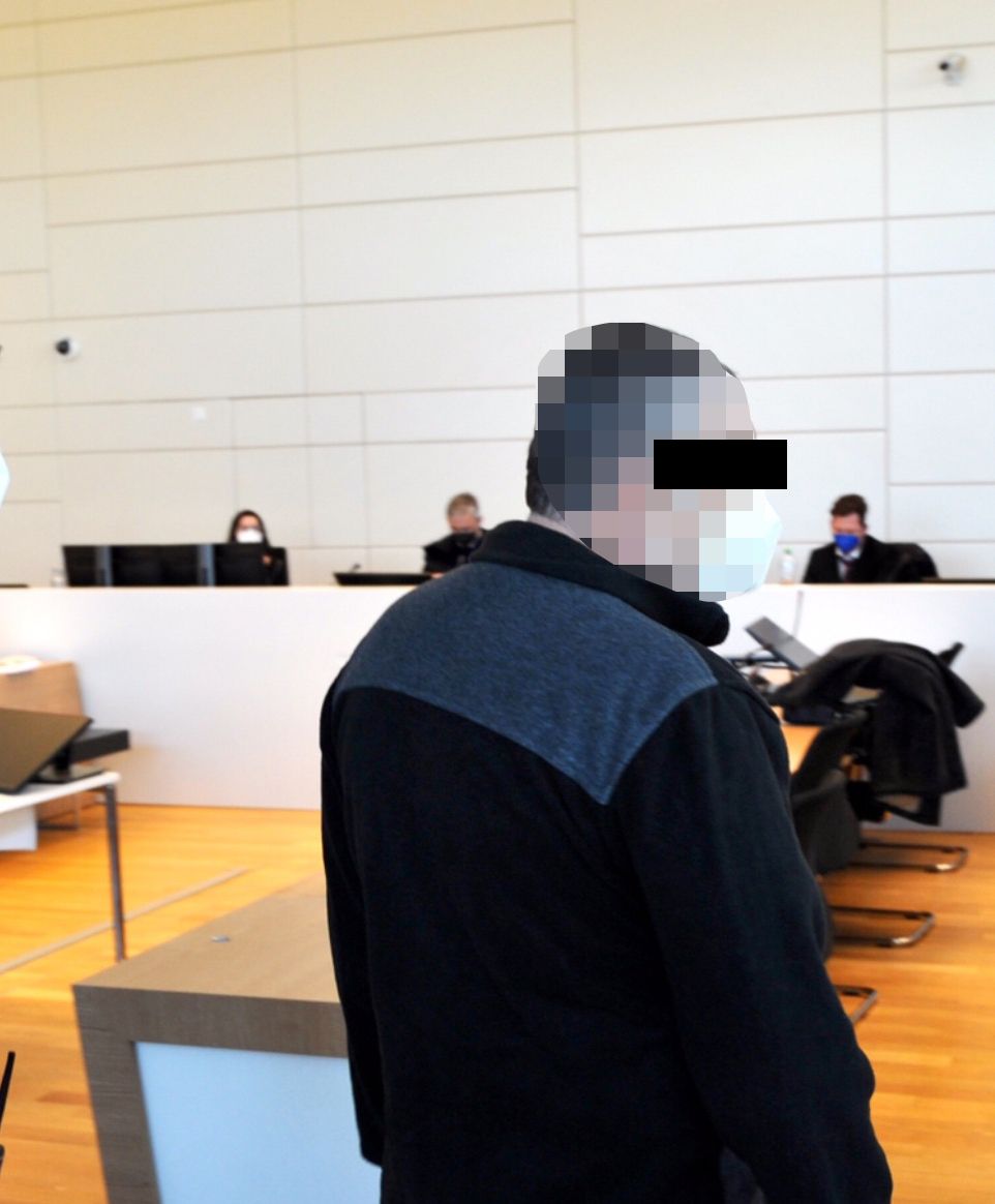 Der angeklagte Schlepper