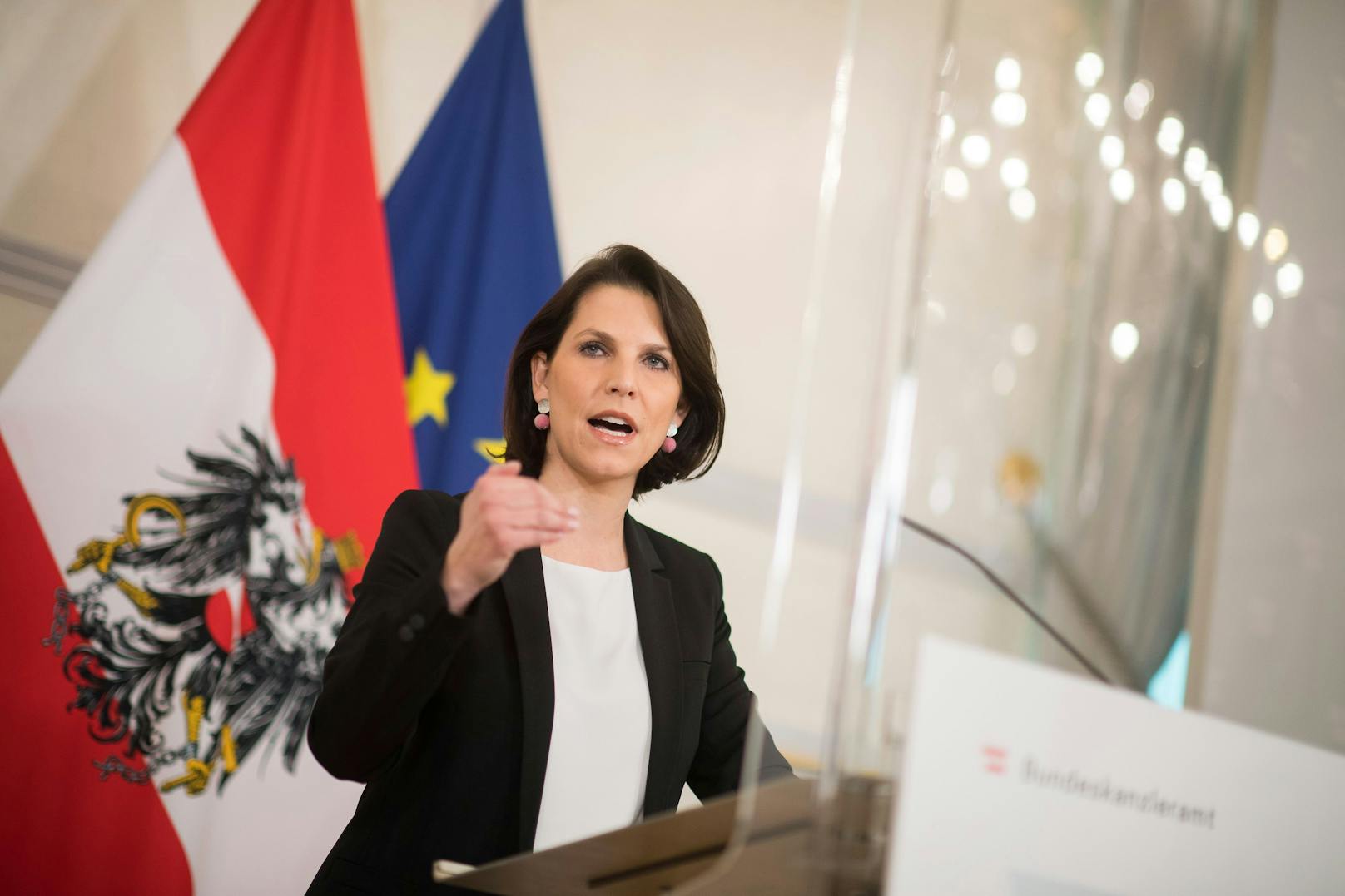 Verfassungsministerin Karoline Edtstadler (ÖVP).