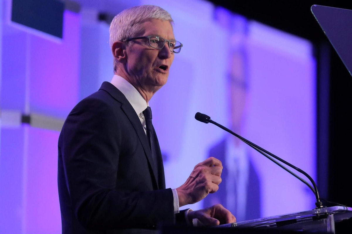 Tim Cook ist Unternehmenschef bei Apple.