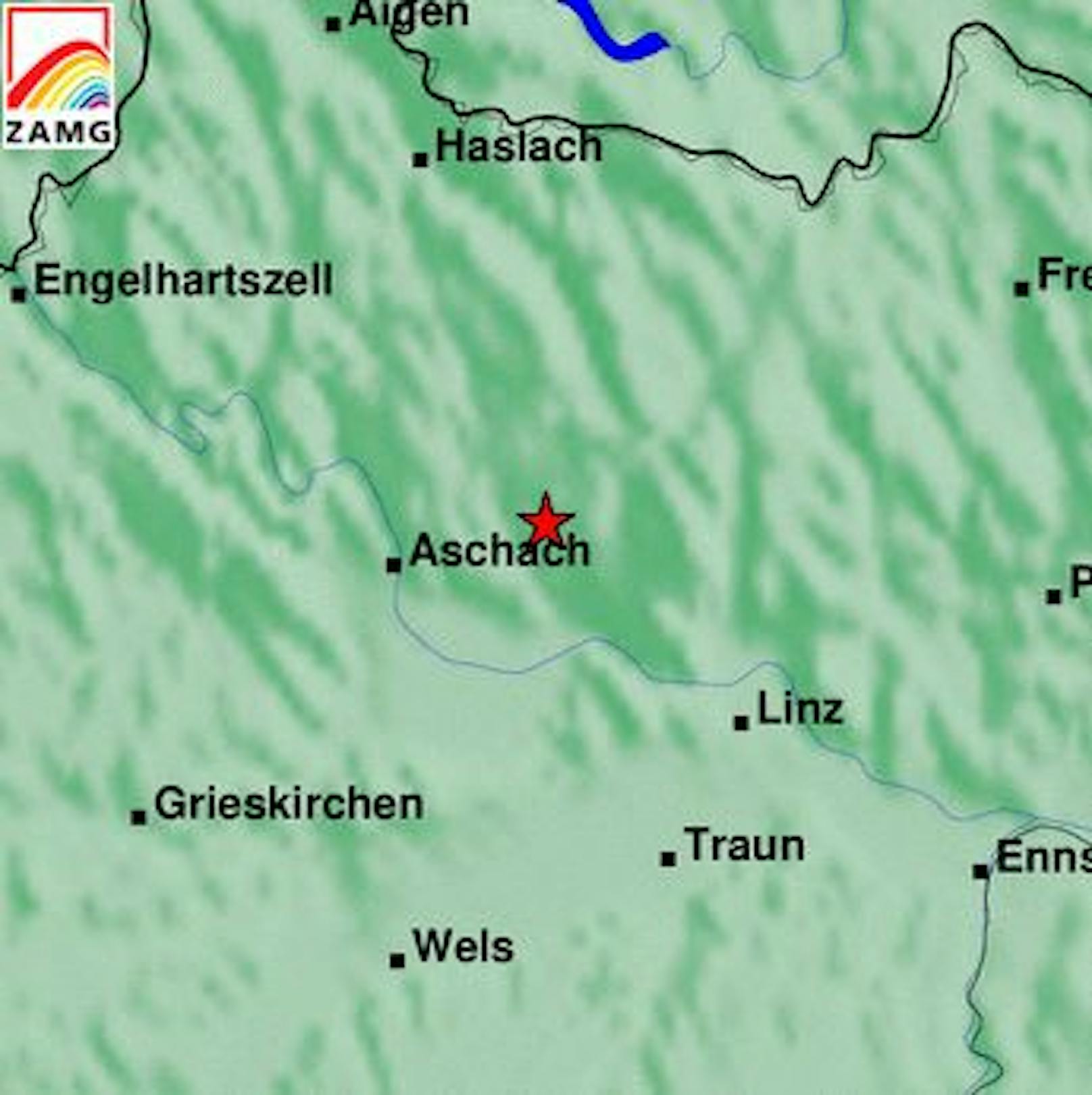 Erdbeben der Stärke 3,2 erschüttert Oberösterreich