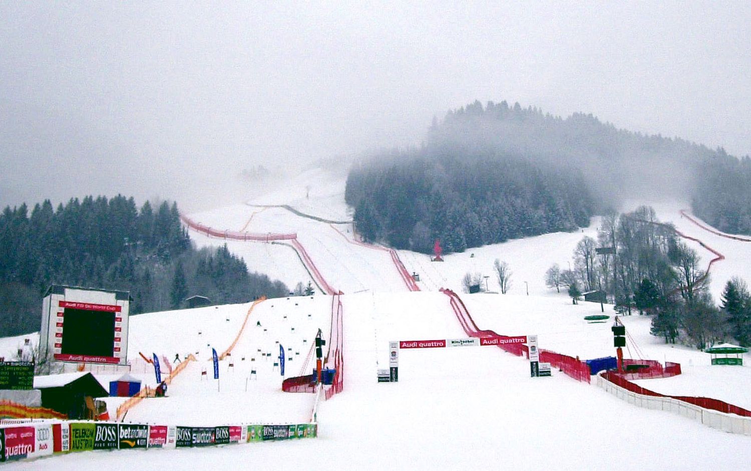 Kitzbühel hofft auf Schönwetter.
