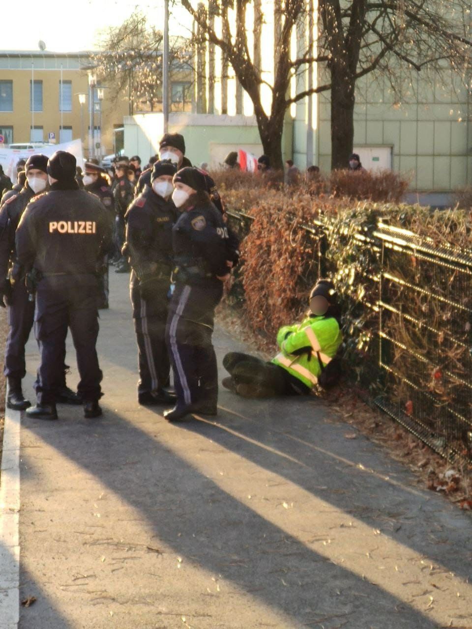 Die Demo in Voitsberg (Steiermark)