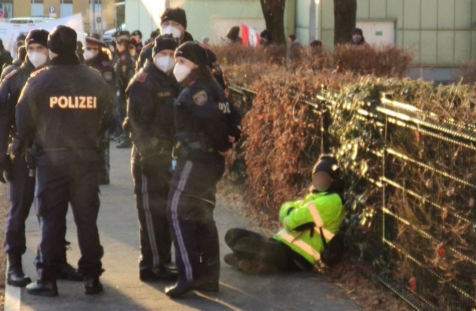 Die Demo in Voitsberg (Steiermark)