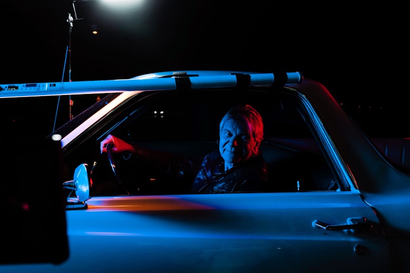 Matthis Reim beim Dreh zum Video "Blaulicht"