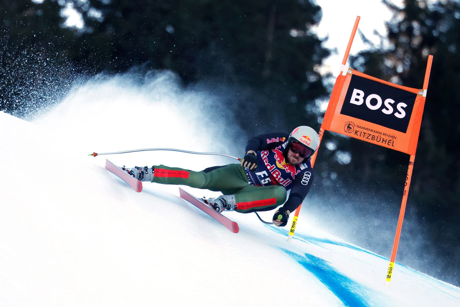 Marcel Hirscher auf der Streif