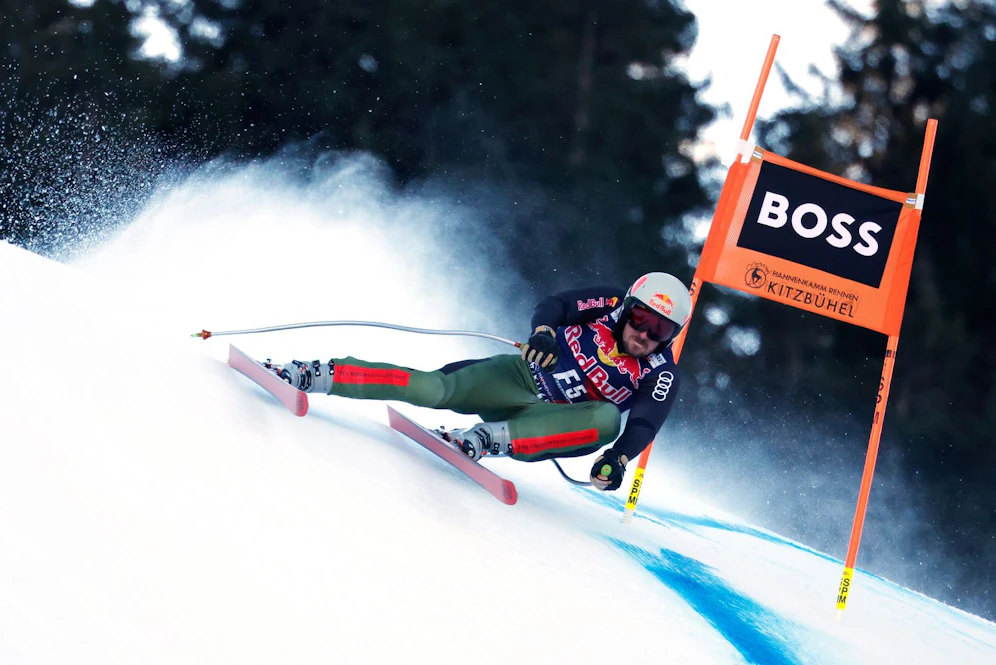 Marcel Hirscher auf der Streif