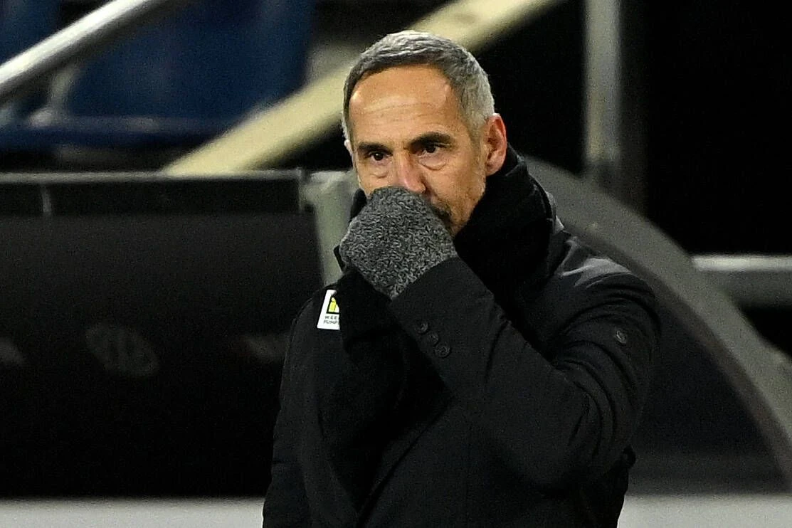 Adi Hütter steckt mit Borussia Mönchengladbach tief in der Krise. 
