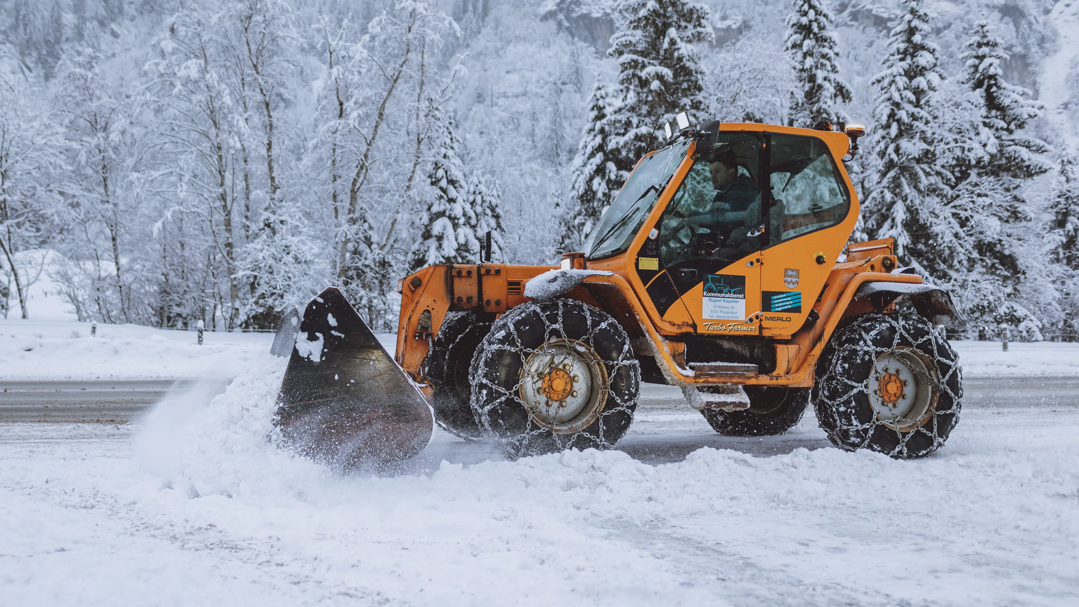 Der Winterdienst ist gerüstet.