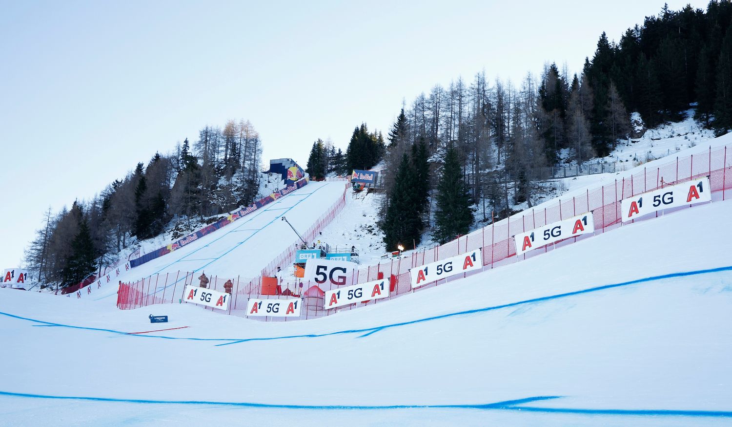Die Streif in Kitzbühel. 