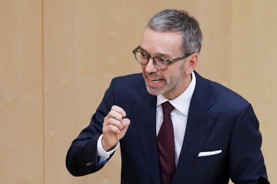 Bemühte sich, andere Parteien gegen die Impfpflicht aufzubringen: FPÖ-Chef Herbert Kickl.