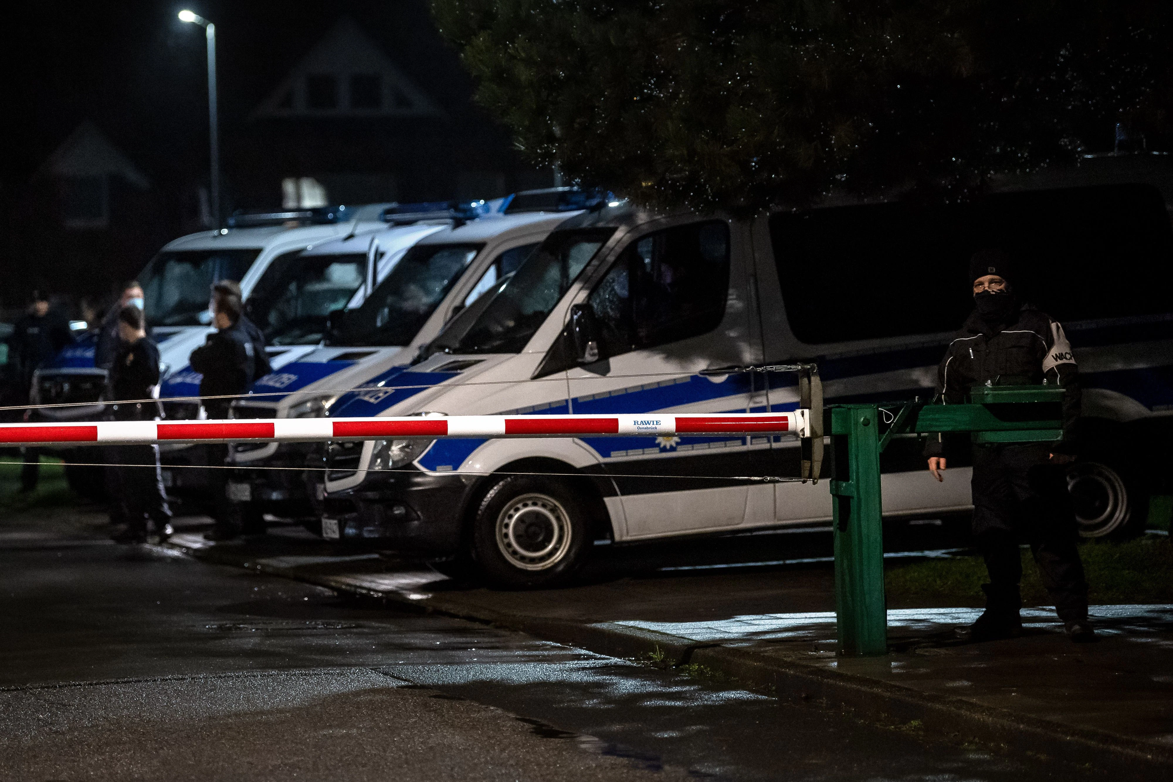 Die deutsche Polizei konnte die Frau von weiteren Attacken abhalten.