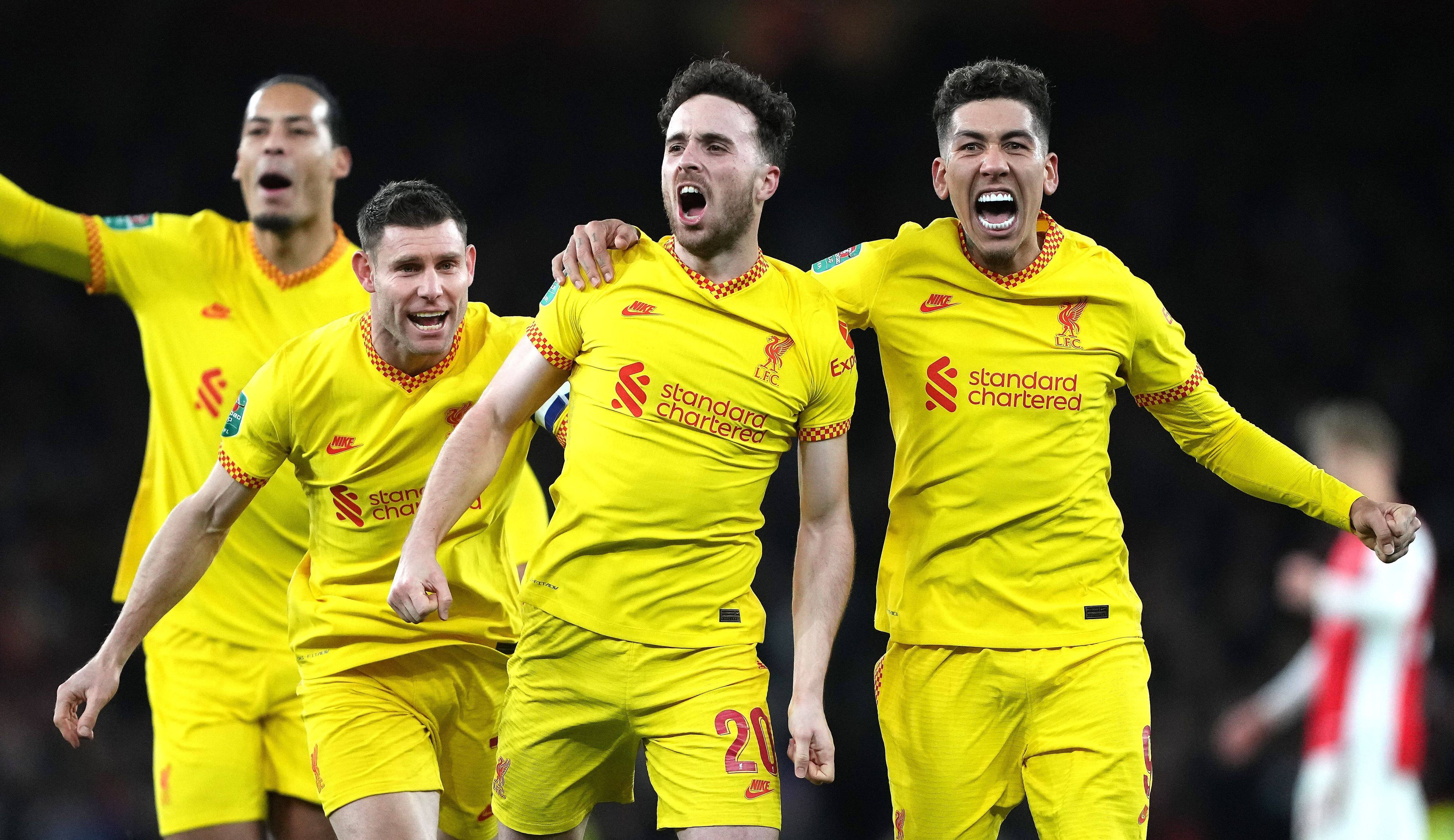 Liverpool steht im Ligacup-Finale. 