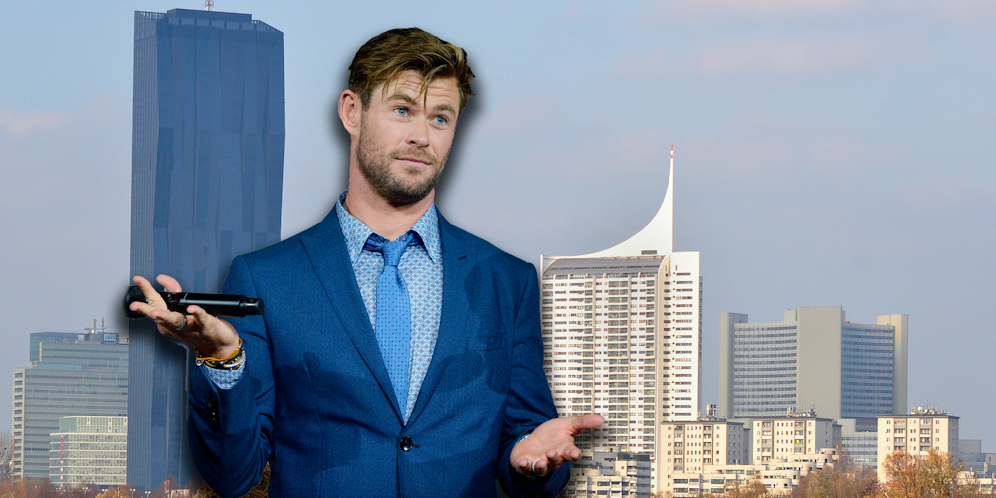 Hemsworth kommt nach Wien.