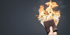 Geldtaschen brennen: Höchste Inflation seit 10 Jahren