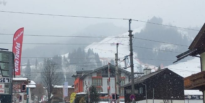 Schlechtwetter in Kitzbühel