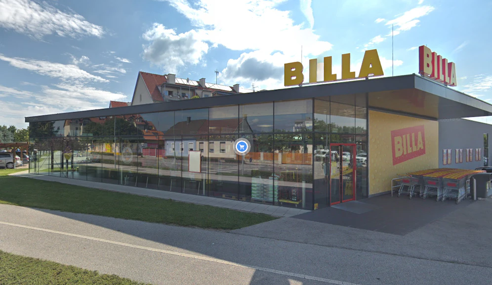 Ein unbekannter Täter räumte den Billa aus.
