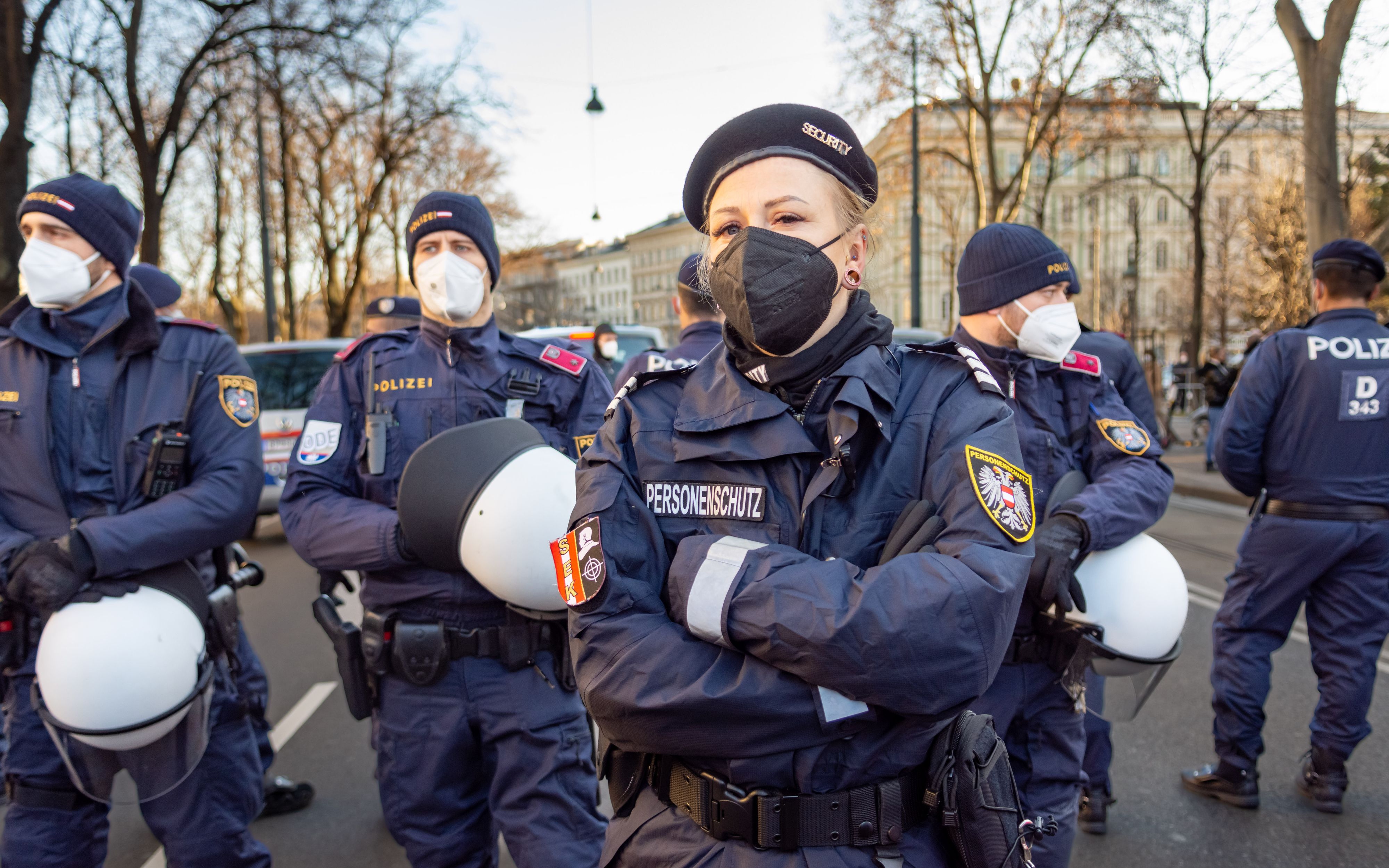Symbolbild: Die Polizei sicherte eine Schule in Innsbruck nach einer Drohung ab.