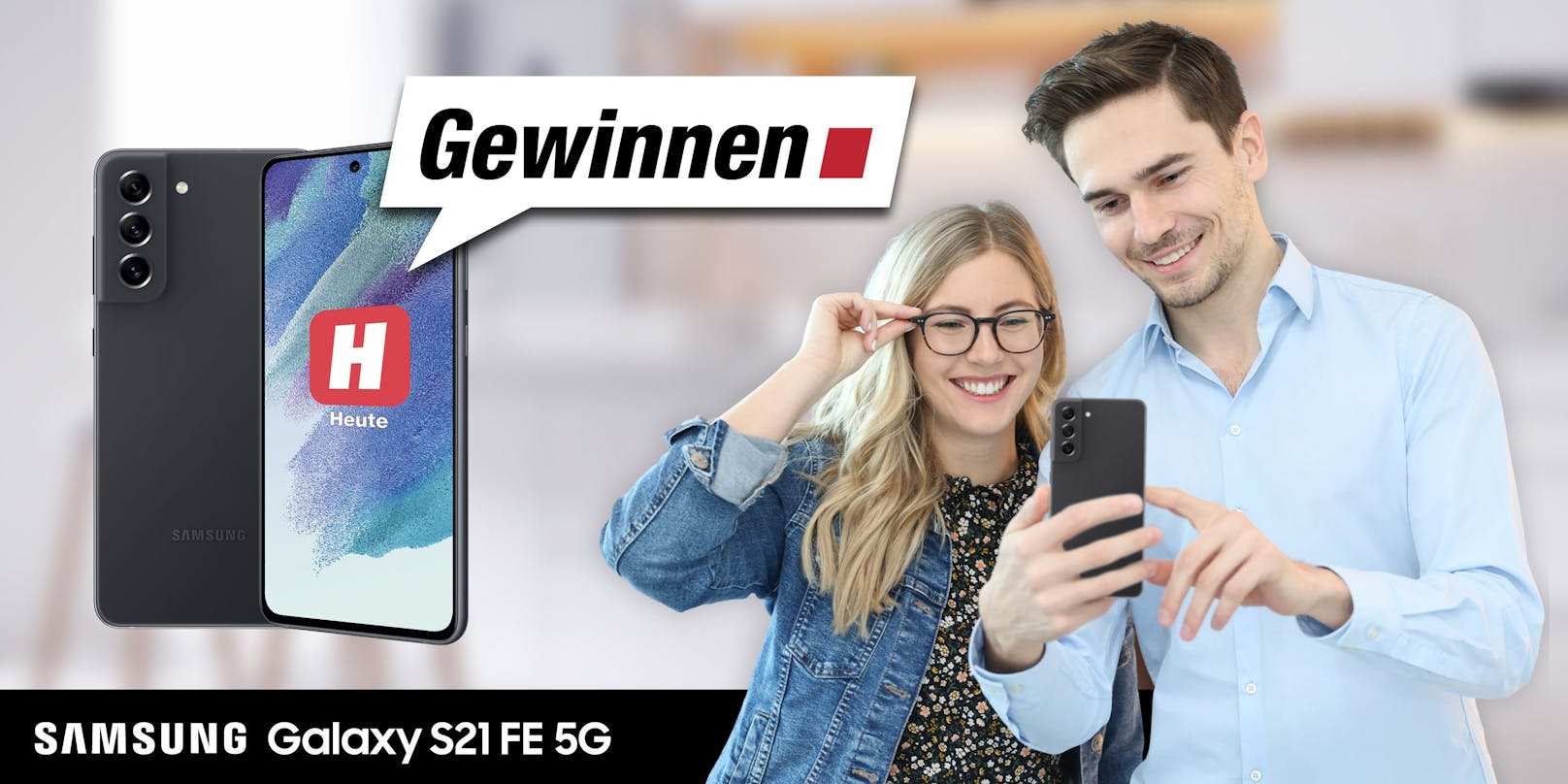Jetzt teilnehmen &amp; gewinnen: Die Treue unserer Leserinnen und Leser ist uns dieses Top-Smartphone - Samsung Galaxy S21 FE 5G - wert! 