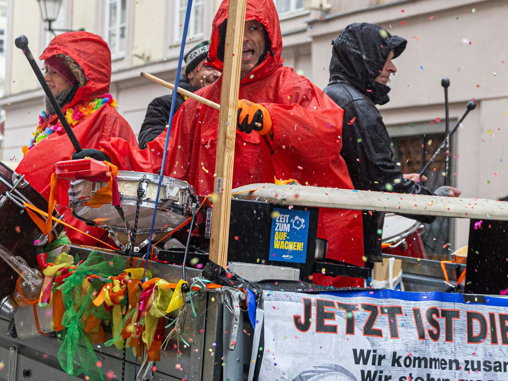 In der oberösterreichischen Hauptstadt kam es am Samstag wieder zu einer Demonstration.