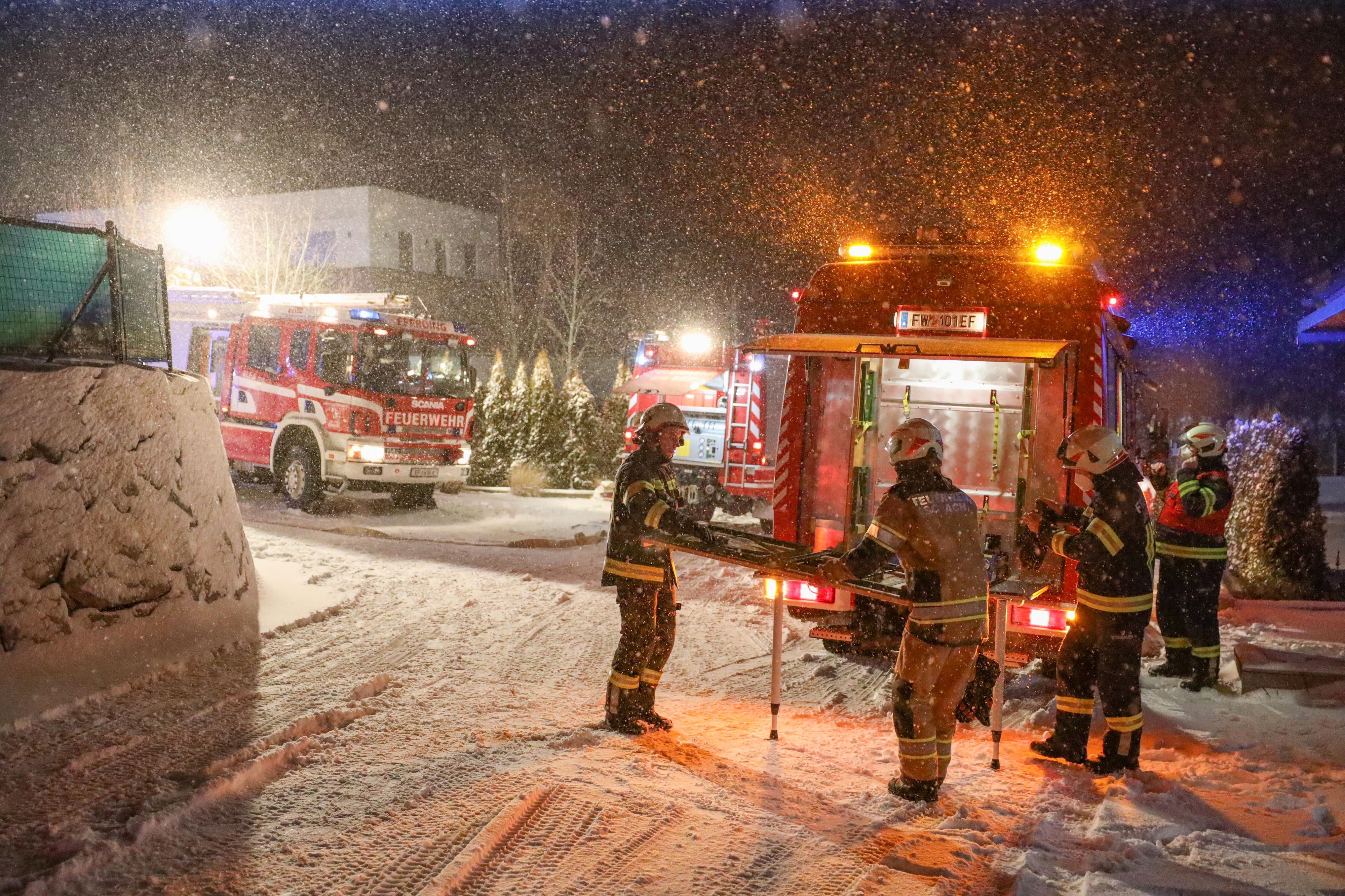 Großeinsatz in Stroheim