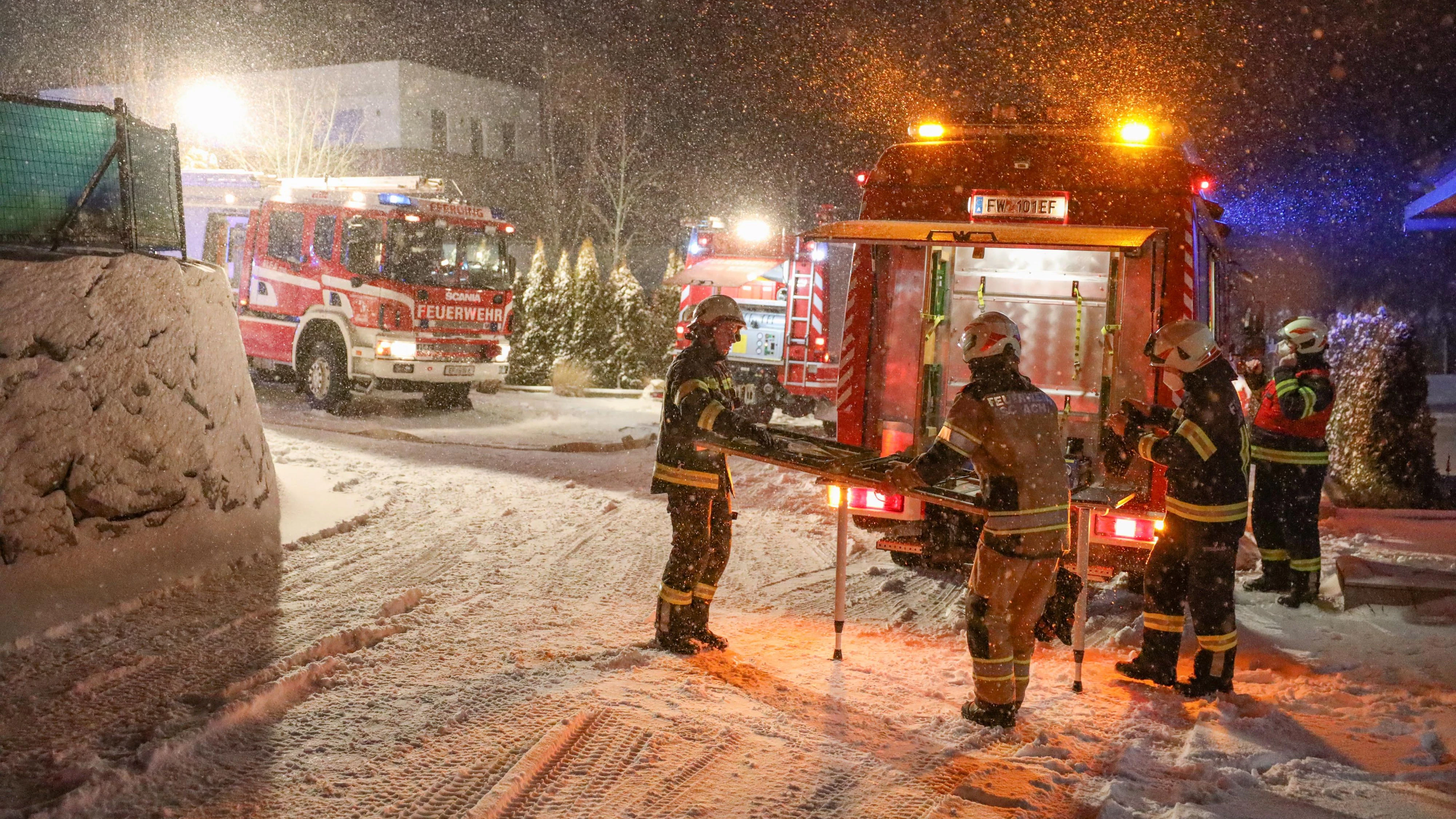 Großeinsatz in Stroheim