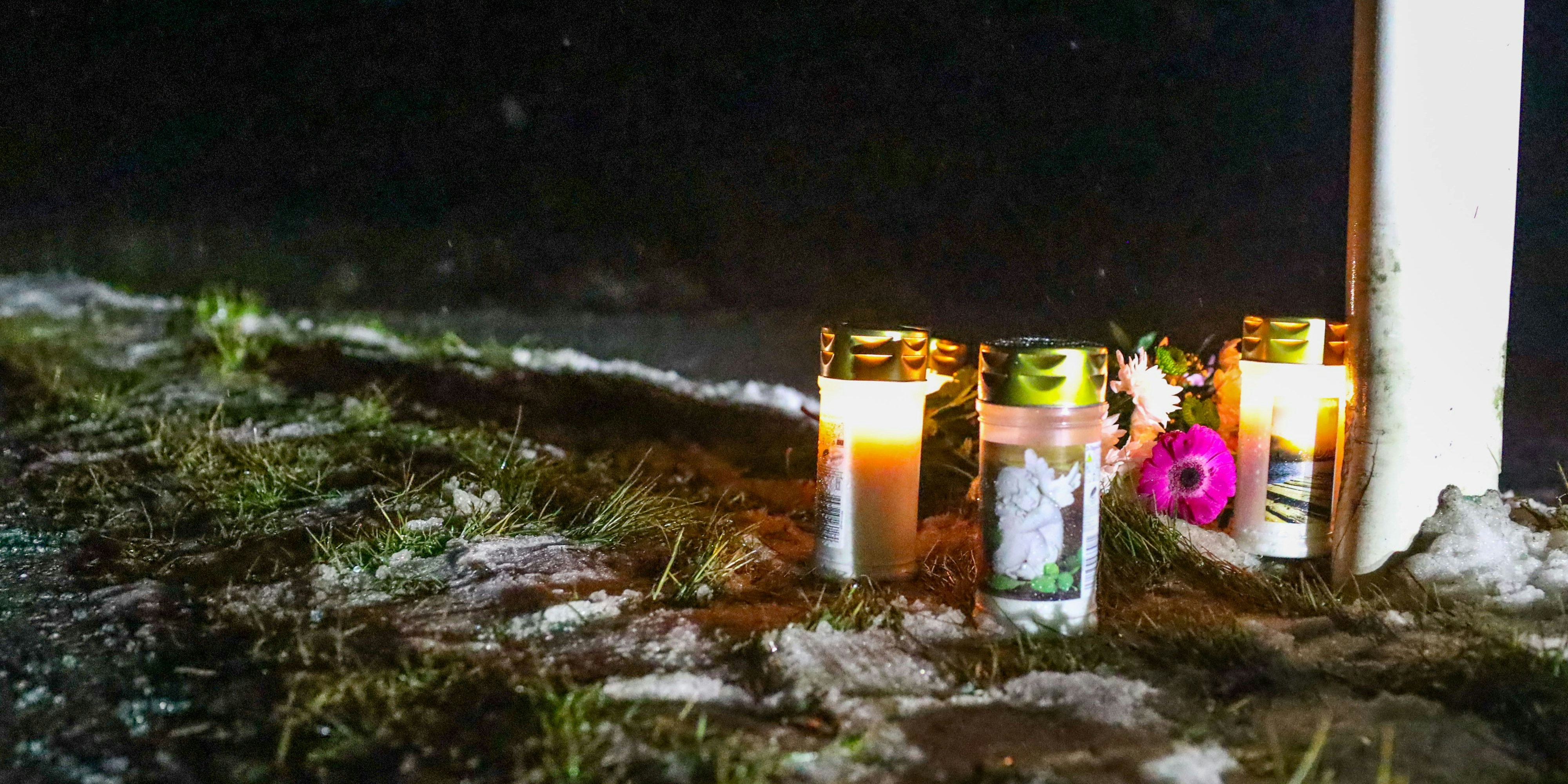 Die Unglücksstelle im Bezirk Schärding.