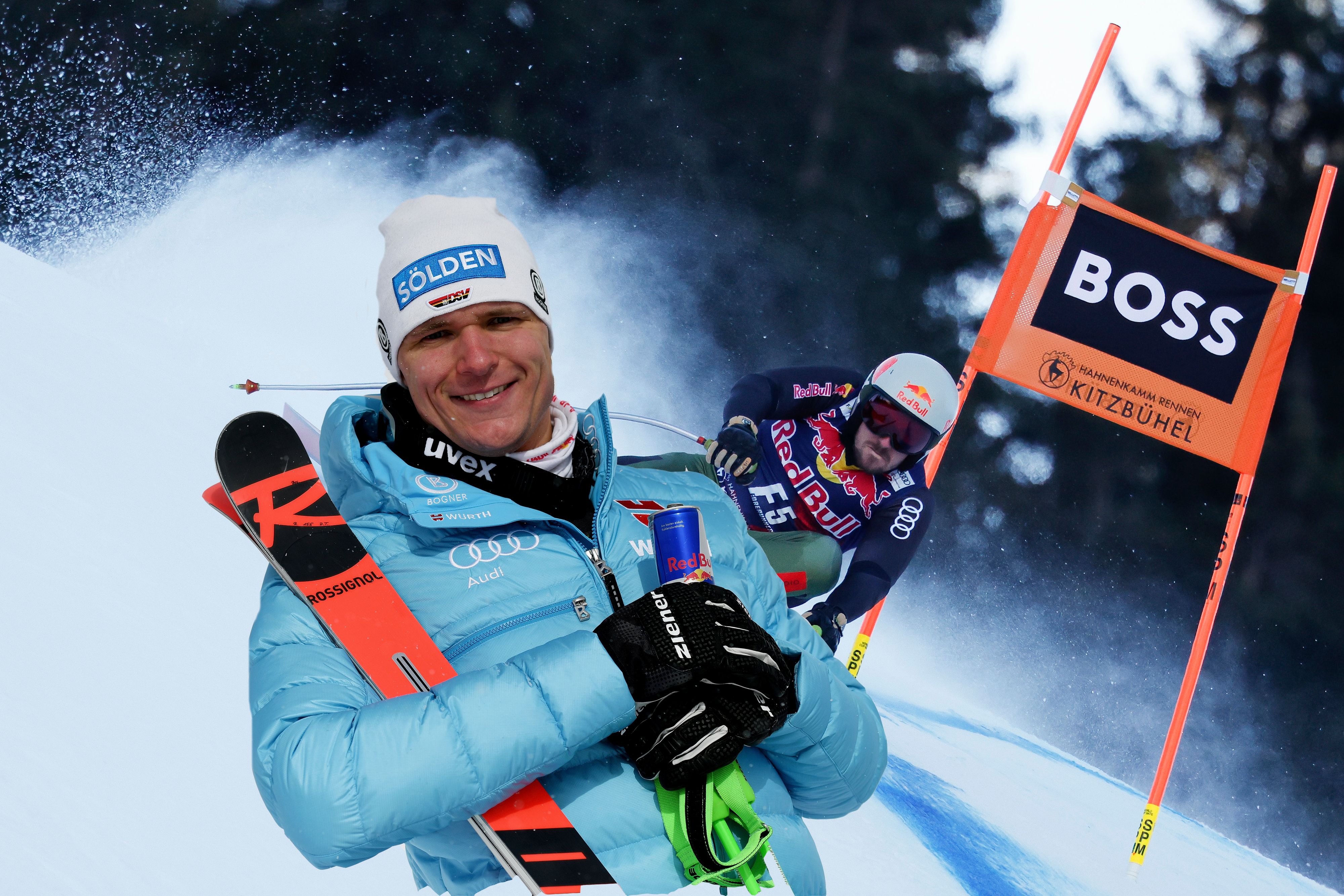 Thomas Dreßen sieht die Hirscher-Show mit gemischten Gefühlen.