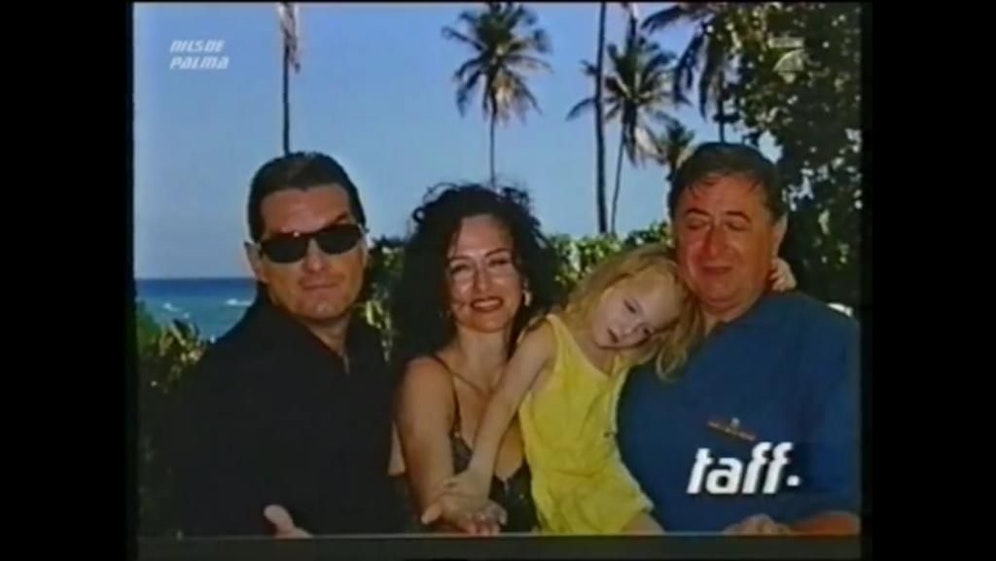 Falco, Mausi und Richard Lugner mit Jacky