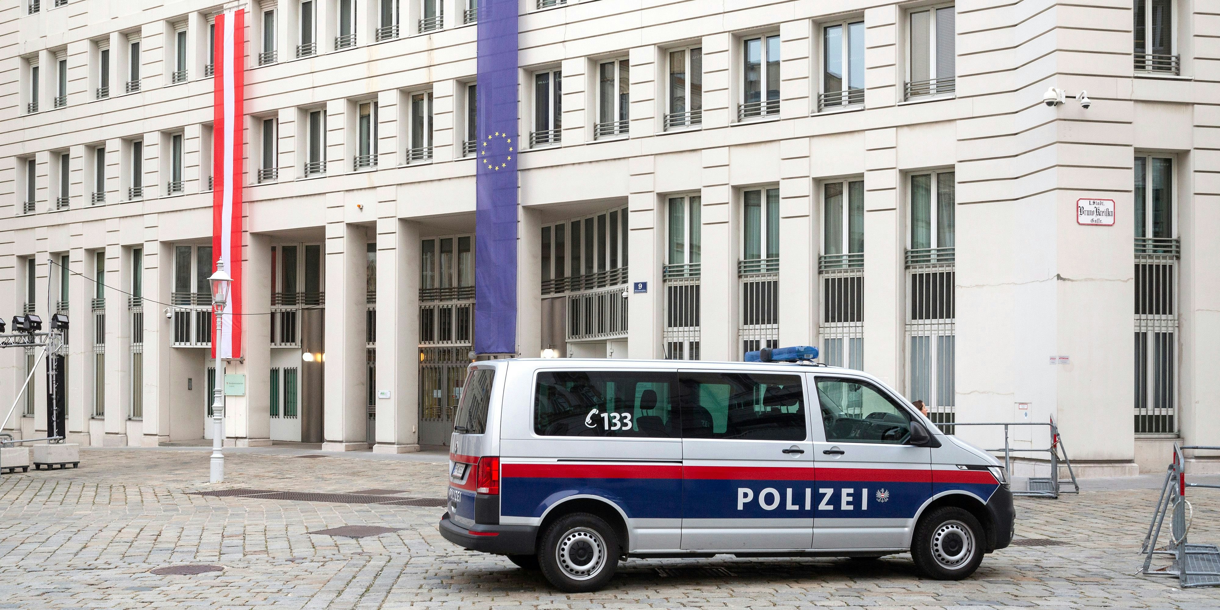 Das Bundesministerium für Inneres am Minoritenplatz