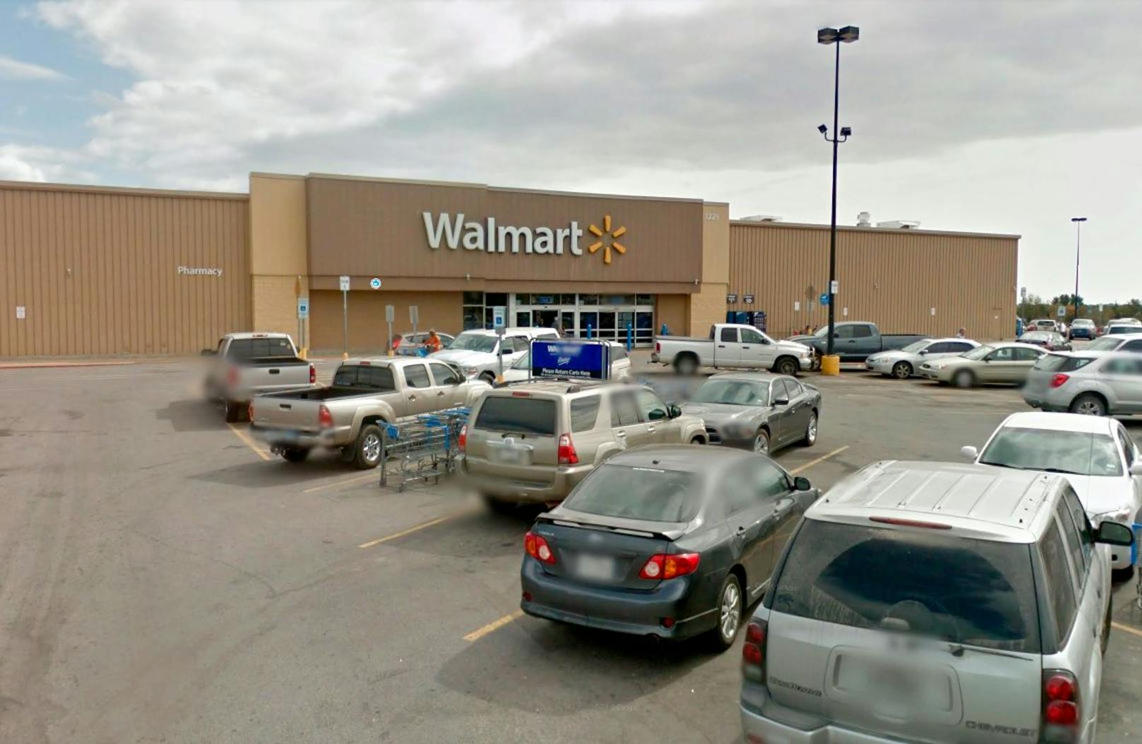 Schauplatz des bizarren Einkaufserlebnisses: die Walmart-Filiale in Crockett, Texas.