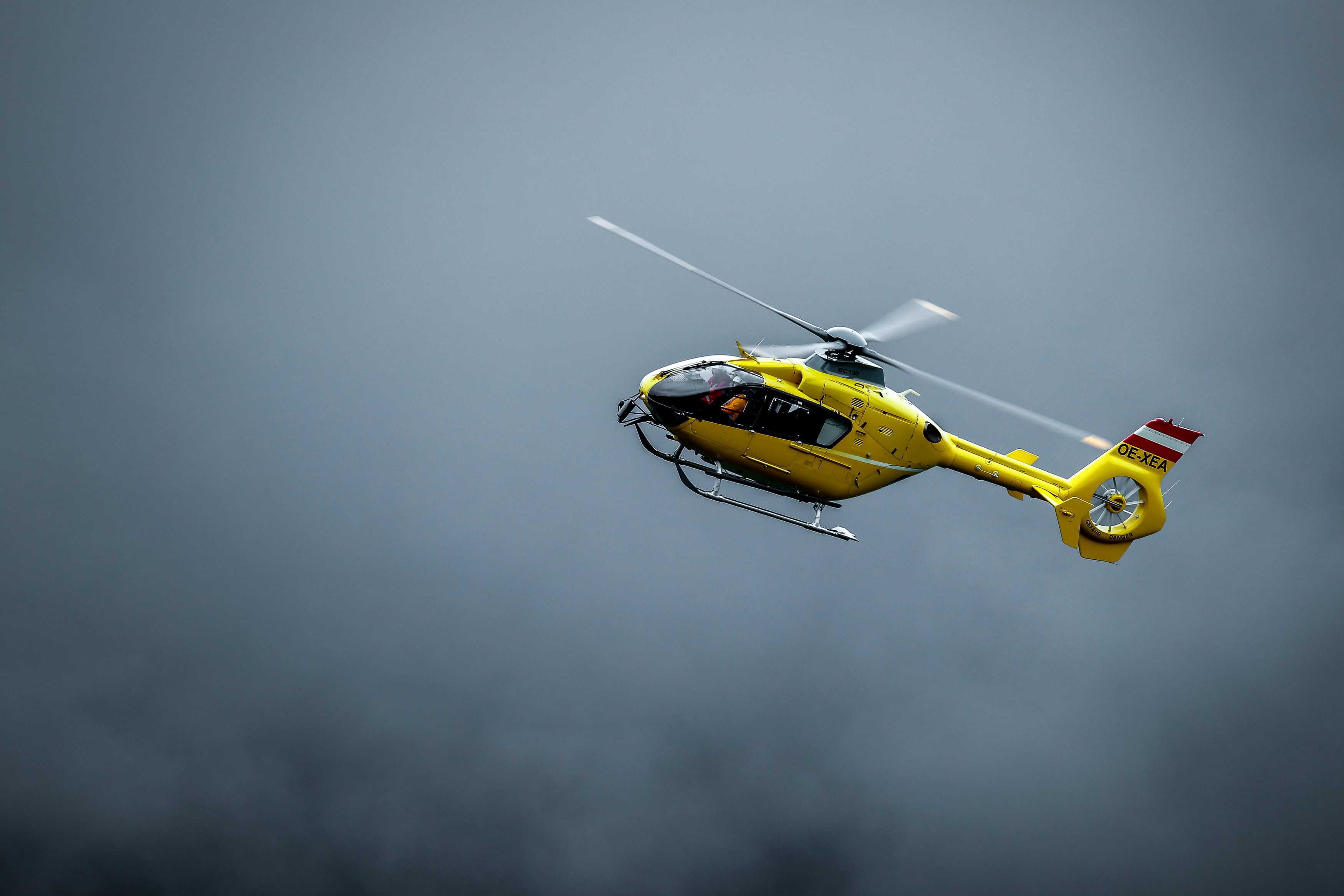 Ein Notarzt-Hubschrauber vom Stützpunkt Christophorus 14 in Niederöblarn. (Symbolbild)